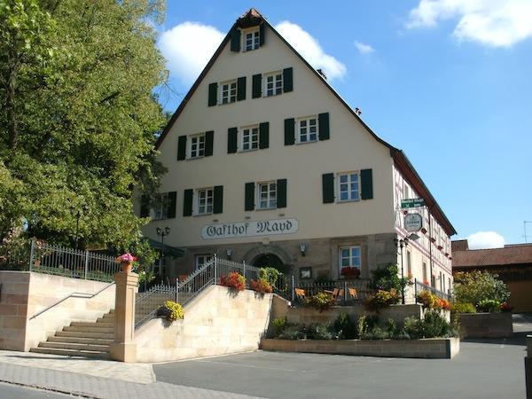 Hotel San Im Gasthof Mayd Erlangen Exterior foto